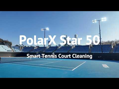 Can a Robot Keep a Tennis Court Clean? | PolarX Star50 YouTube video thumbnail