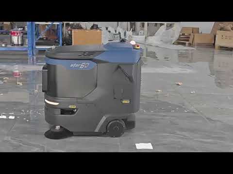 Star60 Commercial Cleaning Robot Demo YouTube video thumbnail