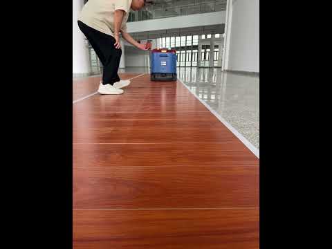 PolarX Star60 Cleaning Wood Floors in a Commercial Corridor | Autonomous Floor Robot YouTube video thumbnail